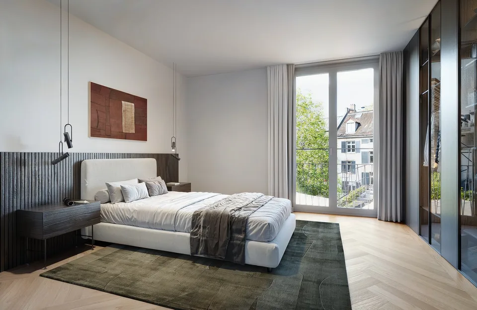 Hochwertige Stadtwohnung mit Balkon im Projekt CRAMERIE