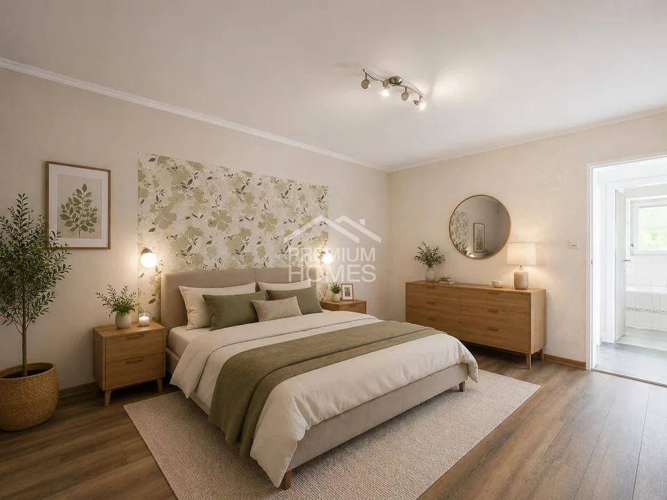 Une maison qui offre la paix et de l'espace pour vivre