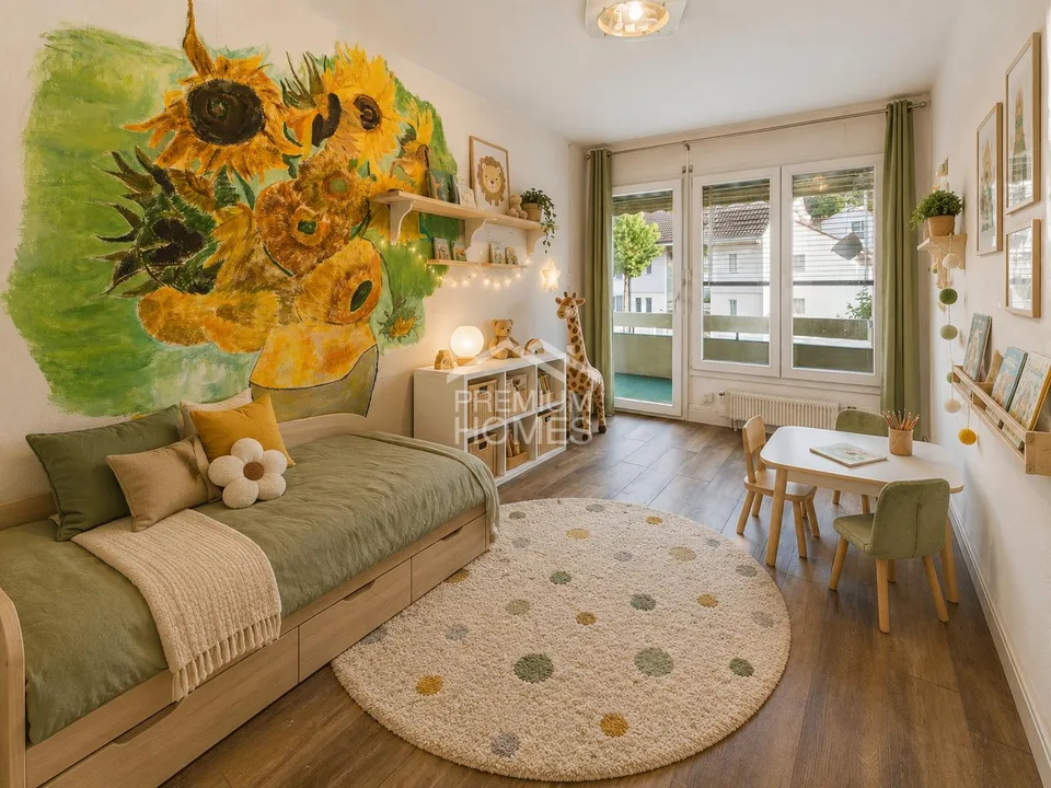 Une maison qui offre la paix et de l'espace pour vivre