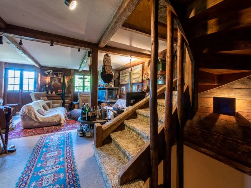 Typisches Chalet mit atemberaubendem Blick