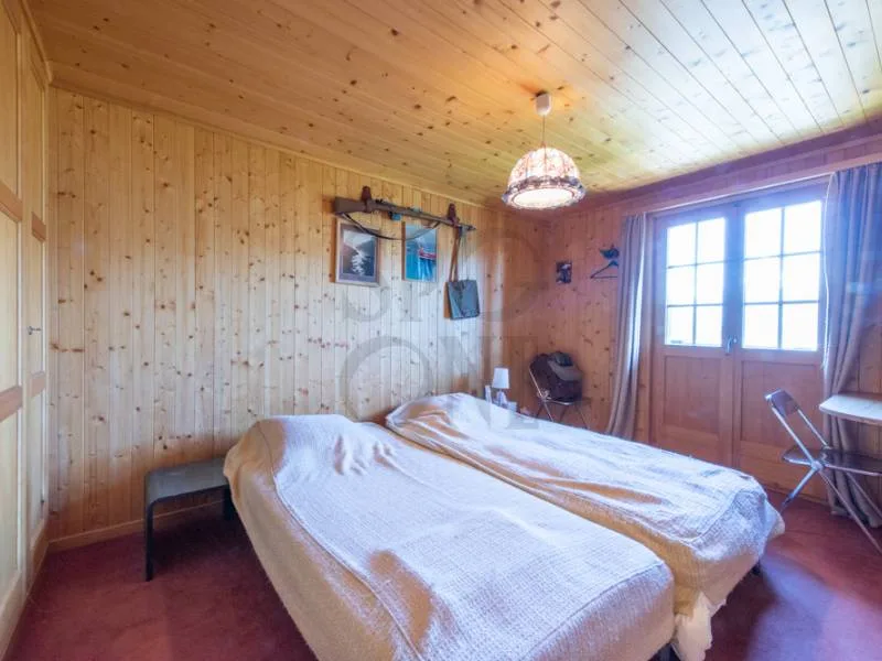 Typisches Chalet mit atemberaubendem Blick