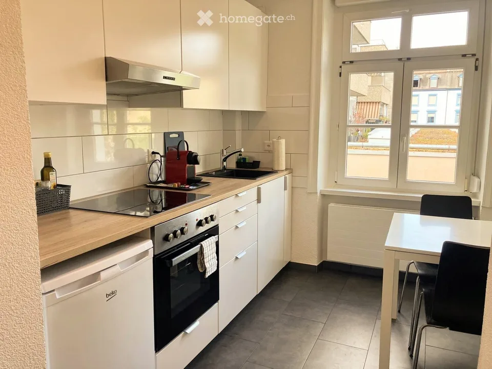 Charmante 3.5-Zimmer-Maisonettewohnung im Altbau – Basel, Rheinweilerweg 19