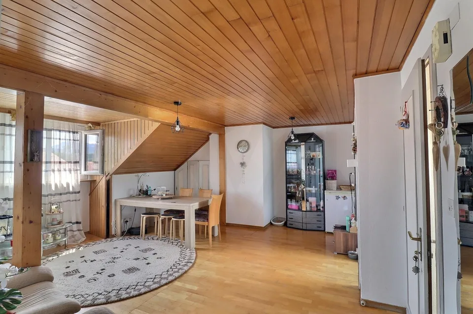 Appartement 3,5 pièces au dernier étage