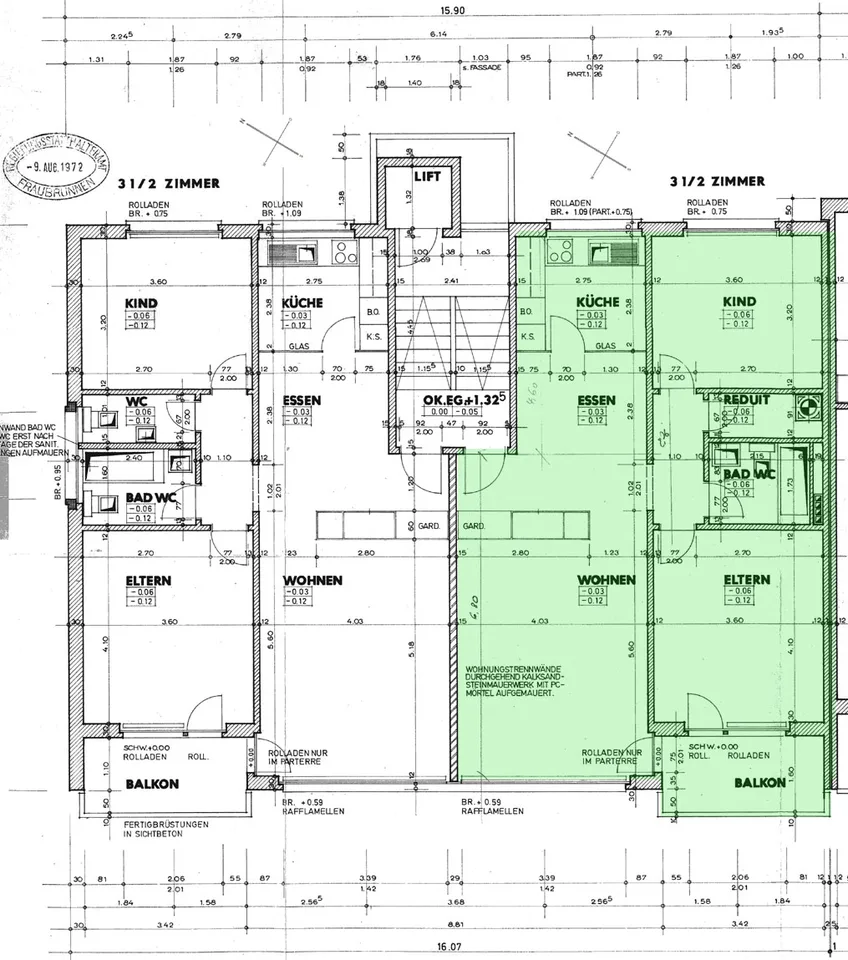 Appartement lumineux et spacieux