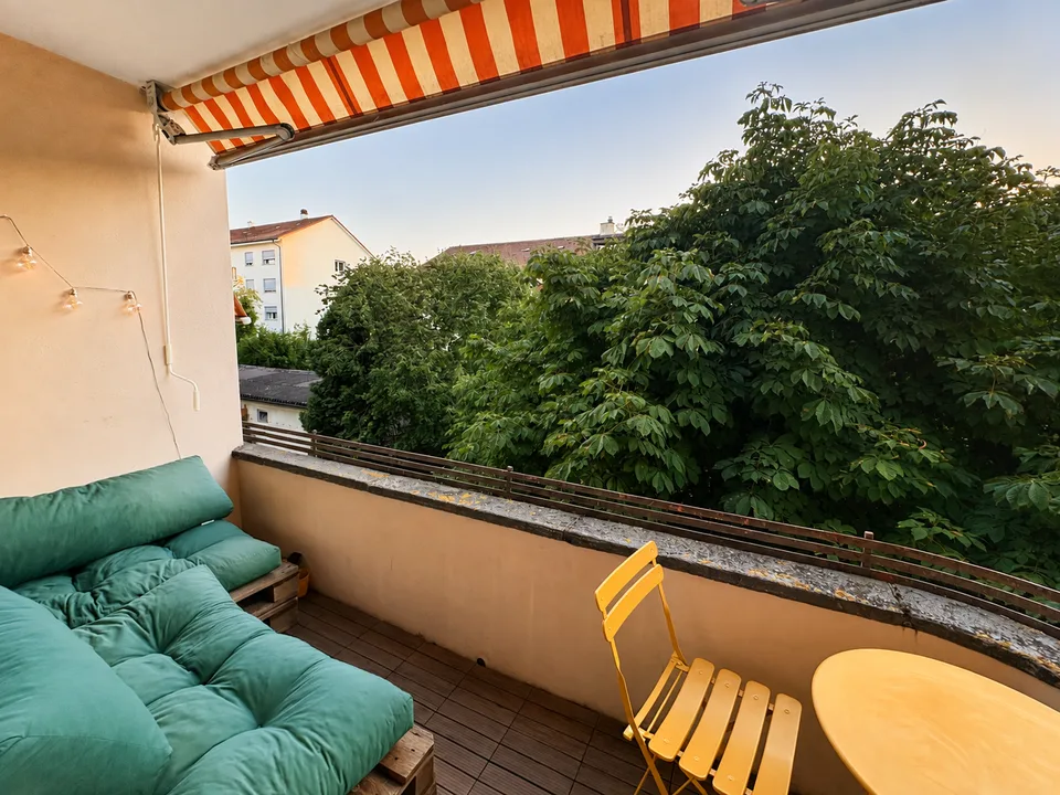 3-room apartment with balcony in quiet and central location in Bern