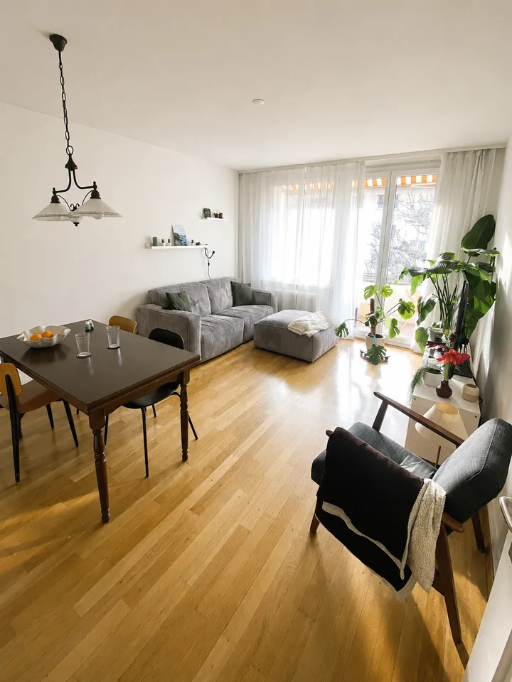 3-room apartment with balcony in quiet and central location in Bern