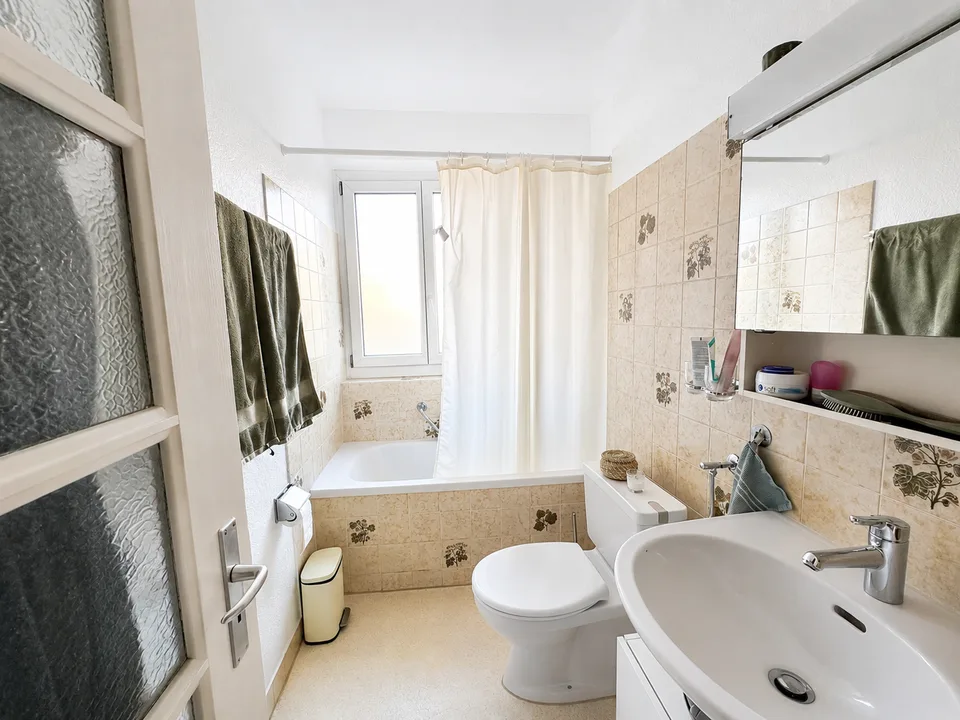 3-room apartment with balcony in quiet and central location in Bern