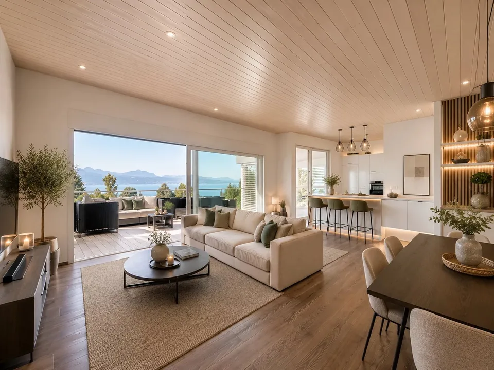 4.5-room apartment with lake view in Lutry