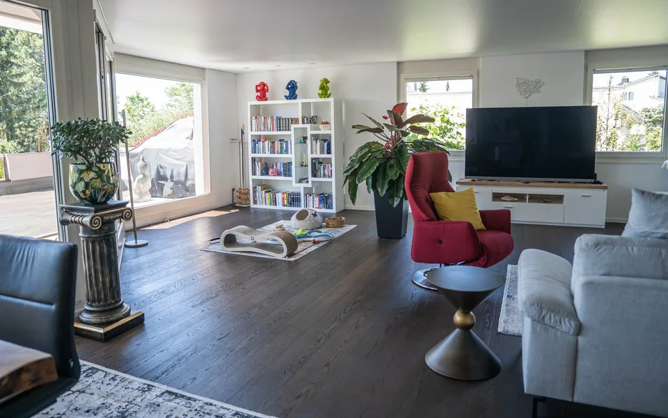 Penthouse-Traum mit Einfamilienhaus-Feeling & grosser Terrasse