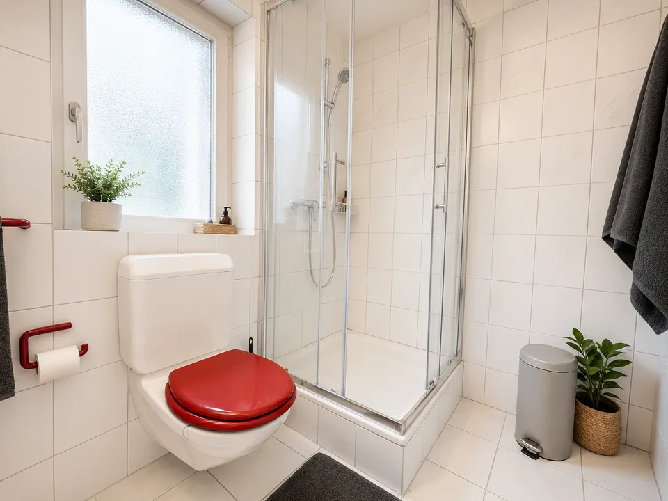 Schönes Duplex mit Terrasse und Kamin im Herzen von Bourg du Landeron