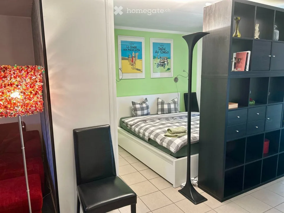 Möblierte Atelierwohnung in Magden