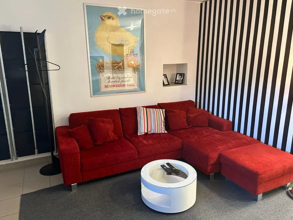 Möblierte Atelierwohnung in Magden