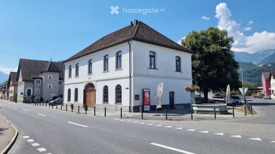 Gewerbe- / Bürolokal an der Bahnhofstrasse in Maienfeld