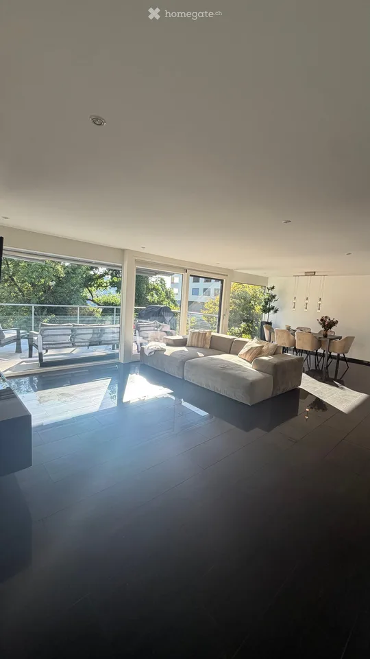 Helle 4.5-Zimmer-Terrassenwohnung mit Panoramablick bei Baden AG