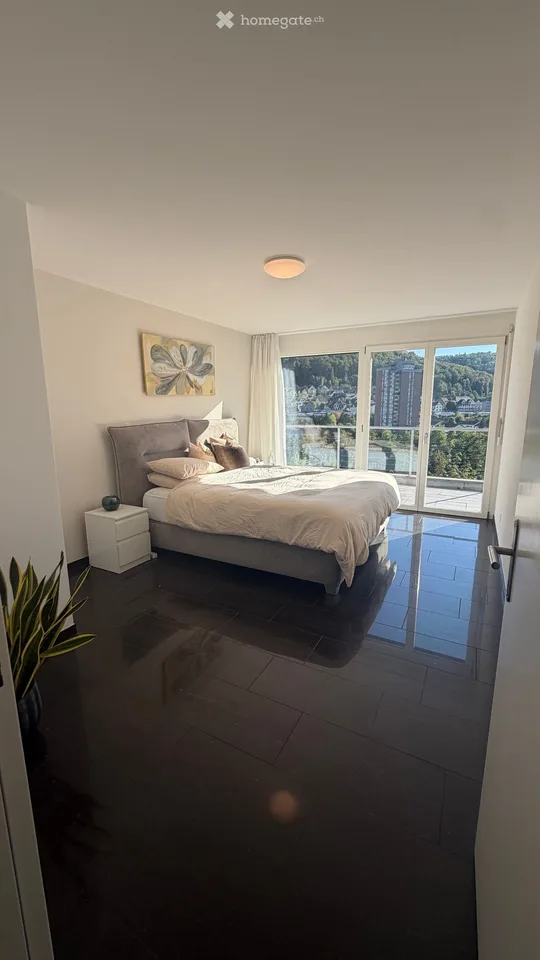 Helle 4.5-Zimmer-Terrassenwohnung mit Panoramablick bei Baden AG