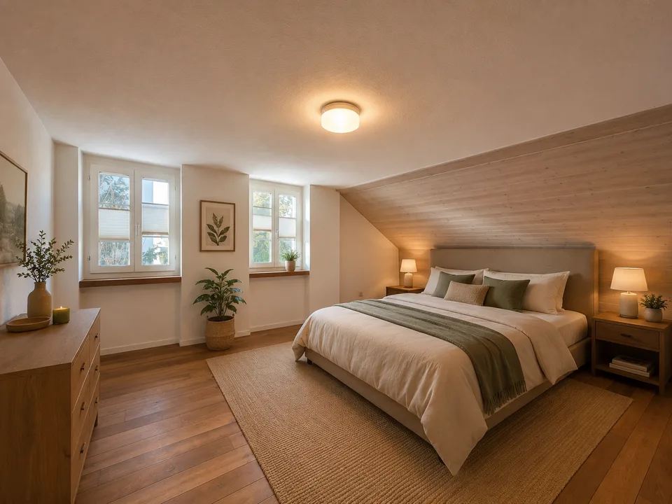 Casa d'angolo unica di 6½ locali ad Affoltern a. A.