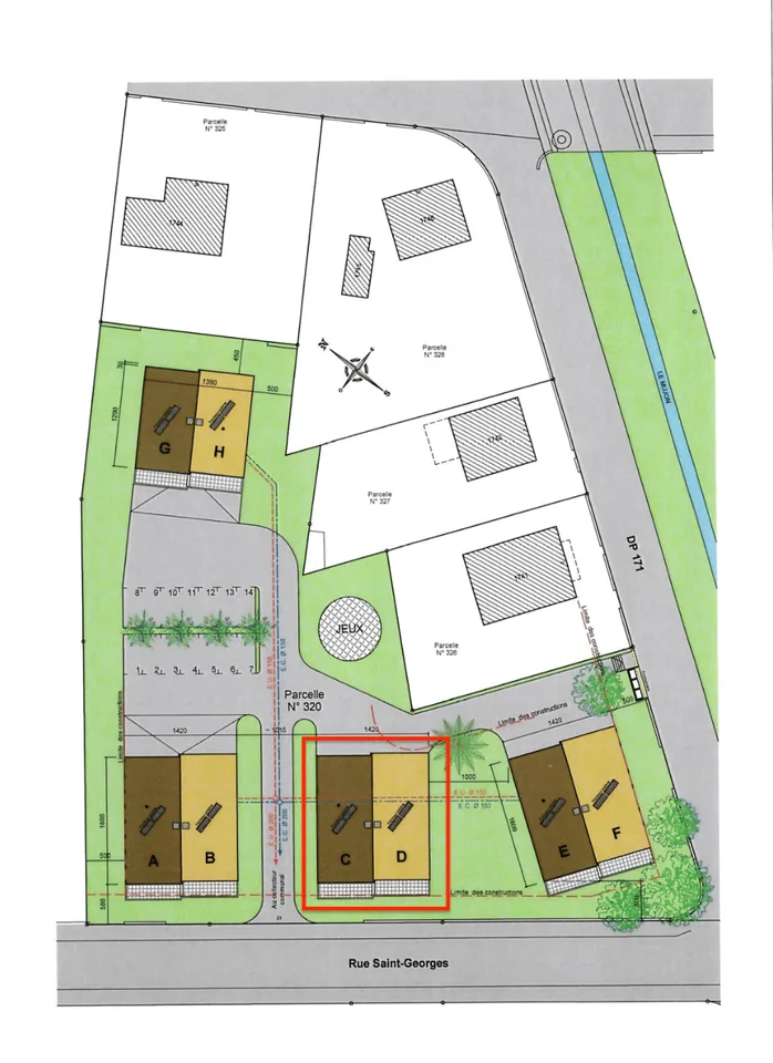 Schönes 4.5-Zimmer-Apartment mit großem Balkon, nur zwei Schritte vom Stadtzentrum entfernt, Rue Saint-Georges