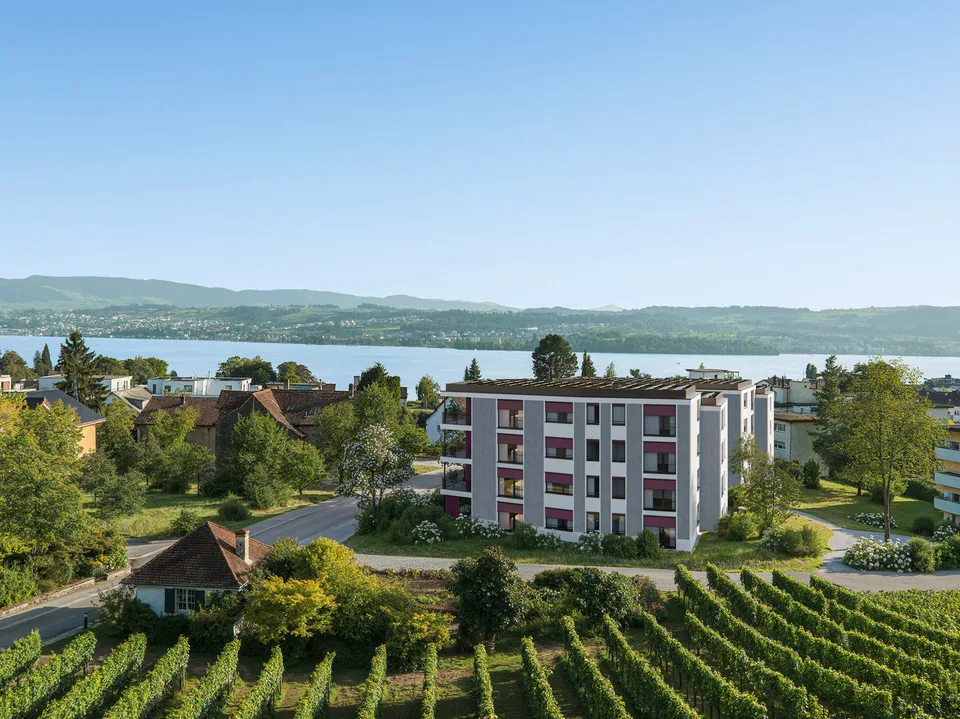 4.5-Zimmer-Attikawohnung mit Seeblick