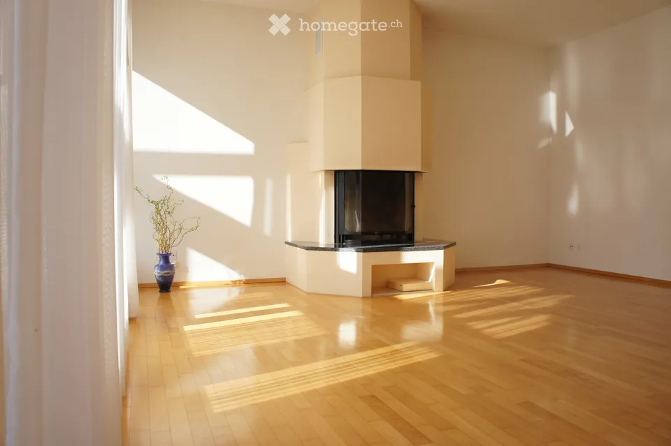 3.5 room apartment, 2nd (top) floor with 51 m² rooftop terrace and parking space