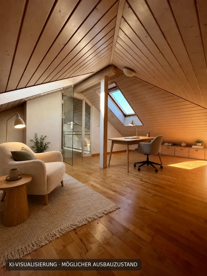 Einzigartige 6.5-Zimmer-Attika-Maisonettewohnung mit Galerie und Traumterrasse bald verfügbar!