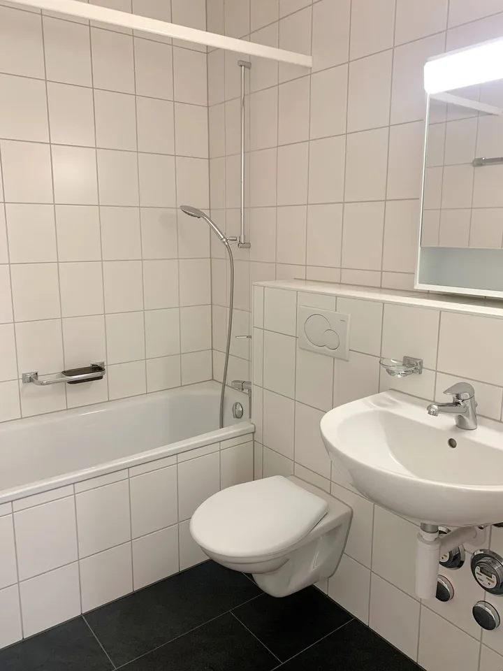 Appartement en mansarde avec grand balcon
