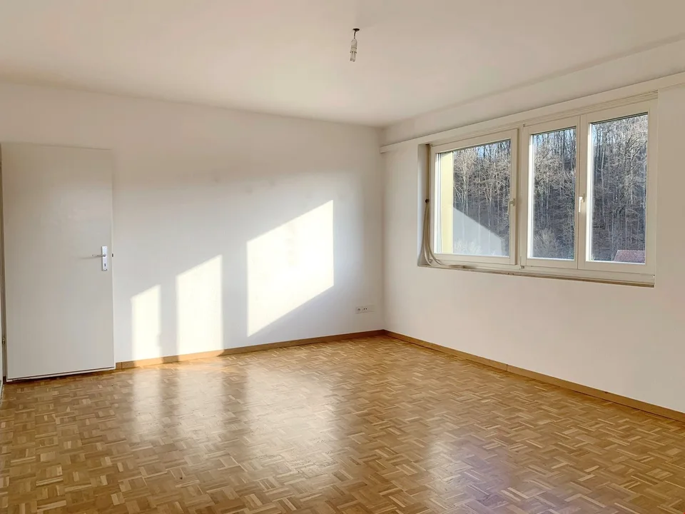 Appartement en mansarde avec grand balcon