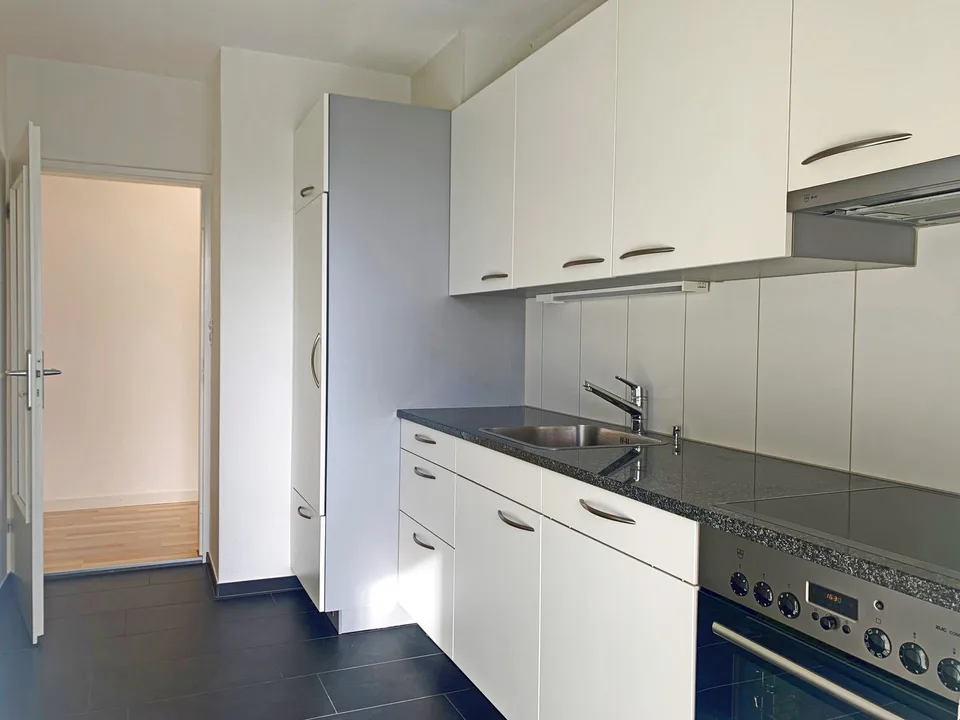 Appartement en mansarde avec grand balcon