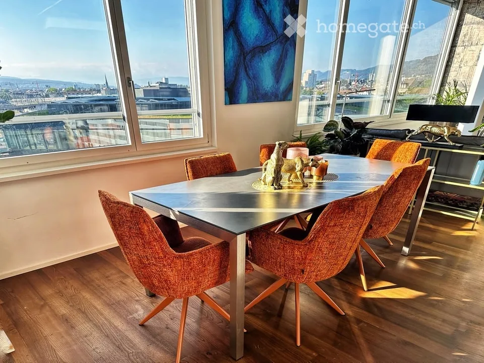 Penthouse mit Alpenblick, 3.5 Zimmer, 116 m²