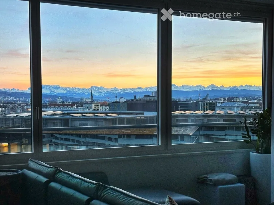 Penthouse mit Alpenblick, 3.5 Zimmer, 116 m²
