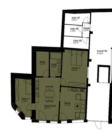Appartement unique recherché?