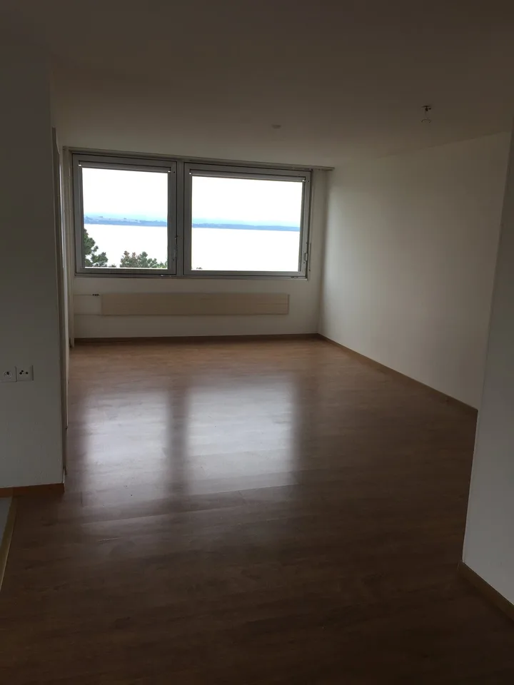 Wohnung mit 3 Zimmern und Seeblick in Neuchâtel
