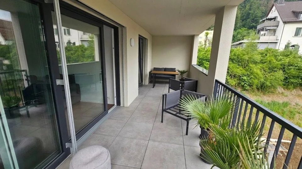 Modern 2.5-room apartment with terrace for sale in Schaffhausen