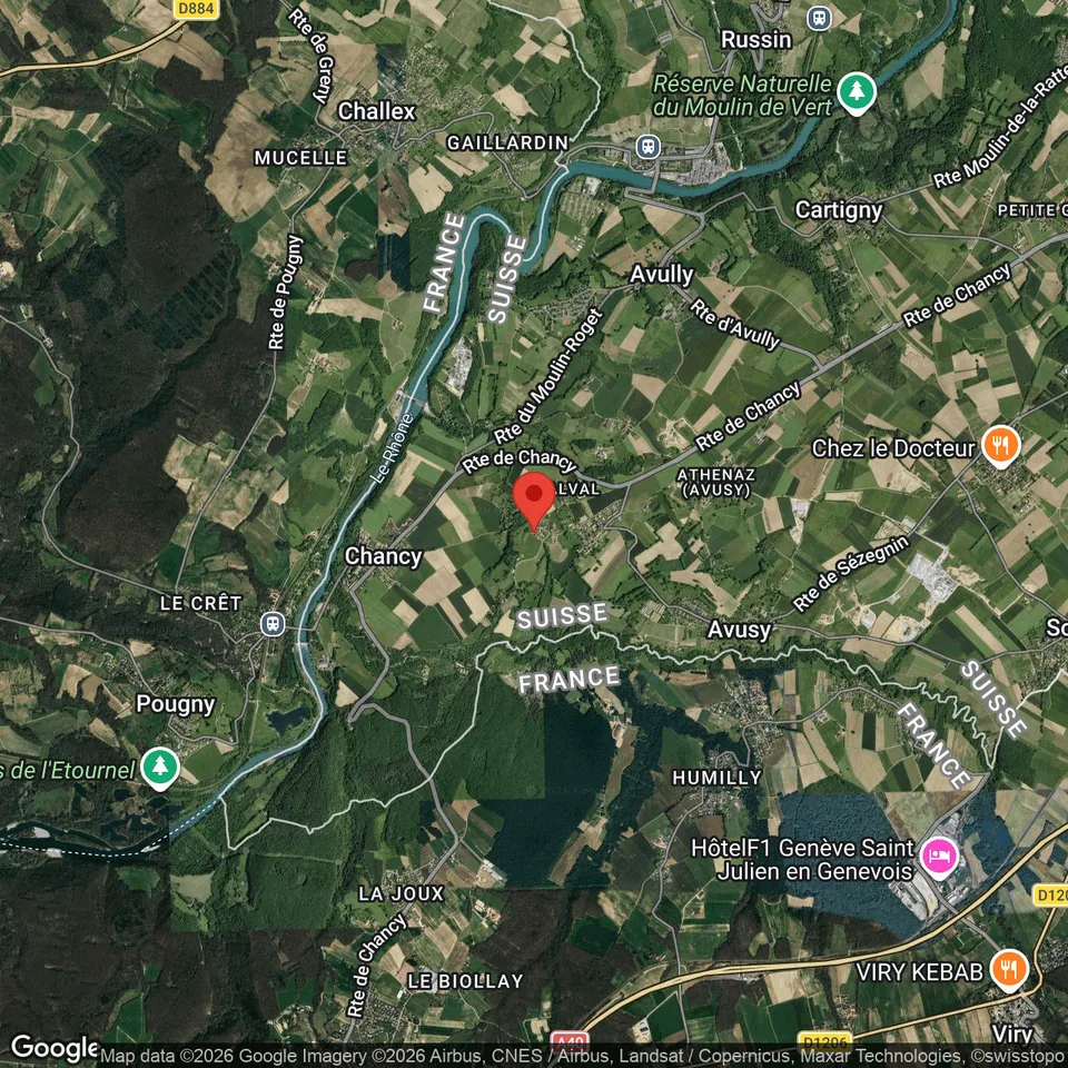 Attique en duplex avec vue dégagée sur la campagne