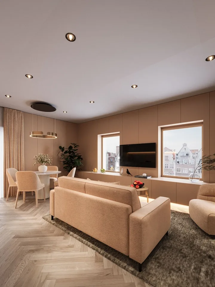 Stylish 2.5-room city apartments in Zurich with high-quality finishes