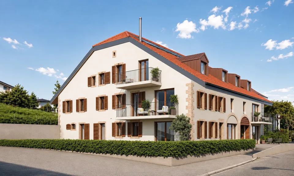 Ideale Lage im Zentrum mit Terrasse und privatem Garten - Neu