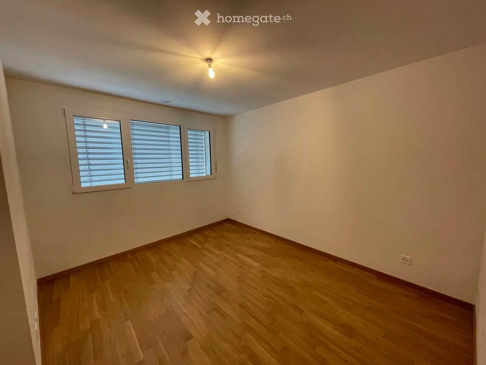 Two-and-a-half-room apartment with large balcony and mountain view