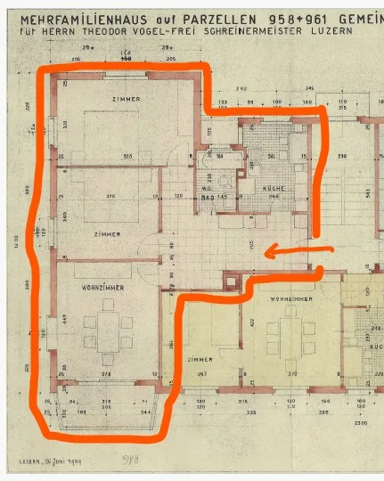 3-Zimmerwohnung in Littau