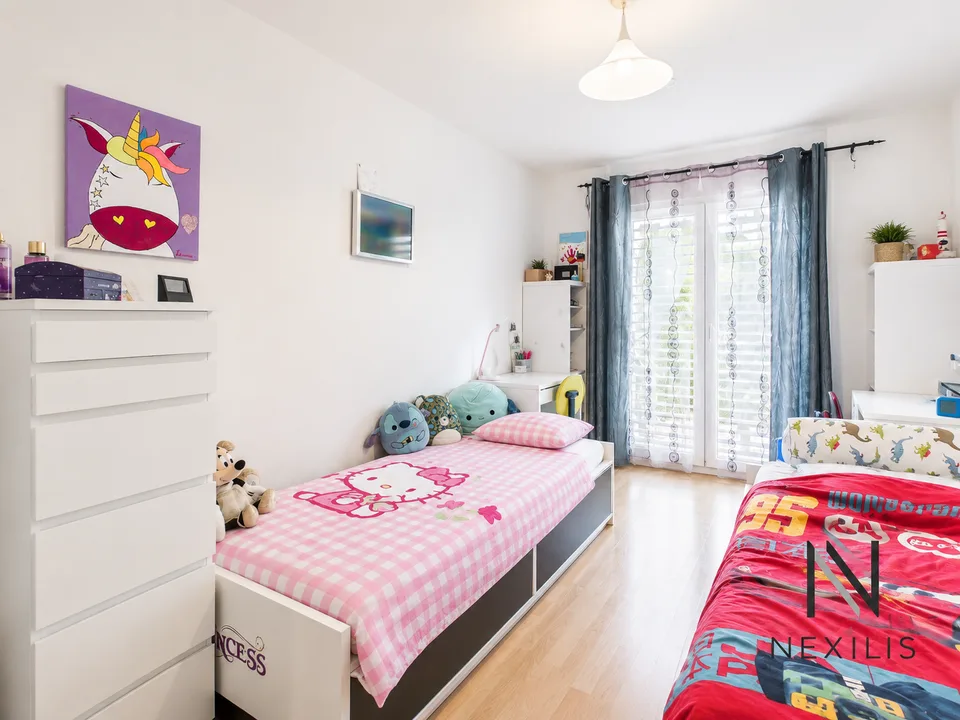 3,5 Zimmer mit Garten, Balkon und 2 Parkplätzen