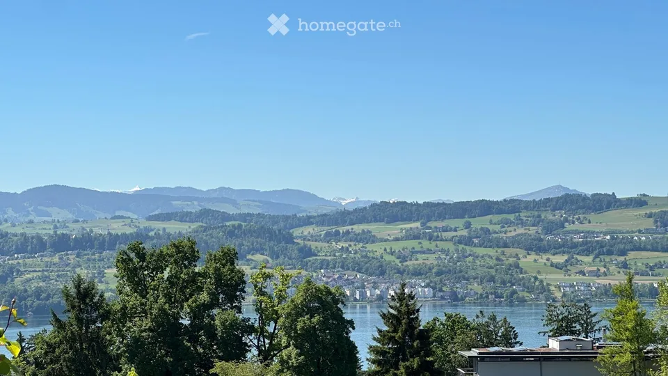 Casa terrazzata da sogno con panorama lacustre spettacolare e privacy completa a Meilen