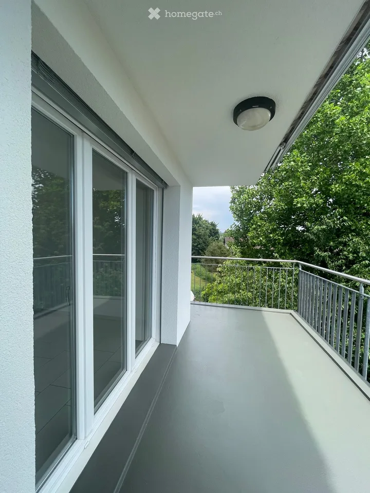 Beautiful, bright, quiet and newly renovated 4.5-room apartment with large balcony by arrangement