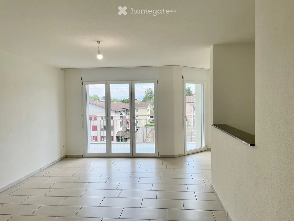 Beautiful, bright, quiet and newly renovated 4.5-room apartment with large balcony by arrangement