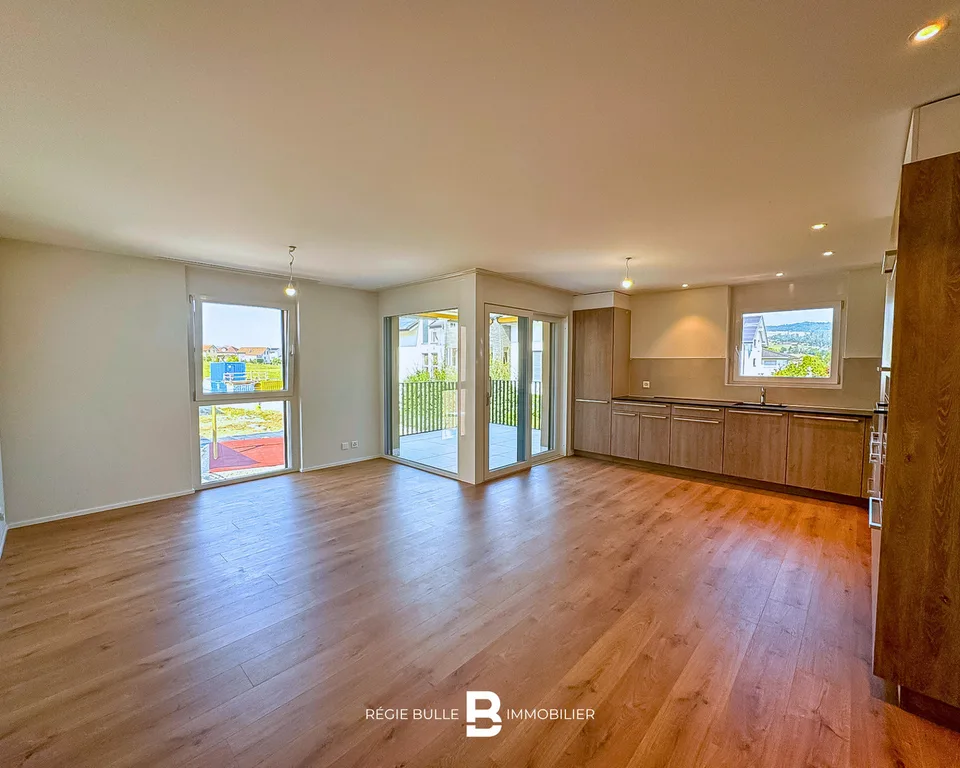 Echarlens - Magnifique appartement de 3.5 pièces neuf à louer