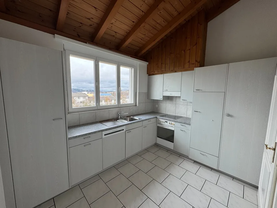 Exclusive 4.5-room attic apartment with sunny terrace and winter garden