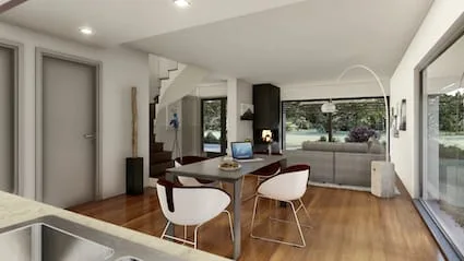 Villa mit 4.5 Zimmern, Garten und freier Sicht in Brè sopra Lugano