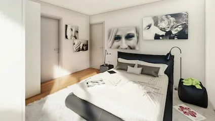 Villa mit 4.5 Zimmern, Garten und freier Sicht in Brè sopra Lugano