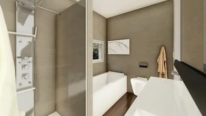 Villa mit 4.5 Zimmern, Garten und freier Sicht in Brè sopra Lugano