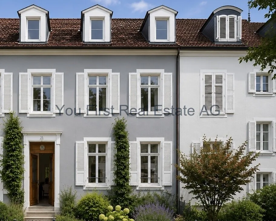 Ein besonderes Stück Basel  Stadthaus mit Garten im Gellert