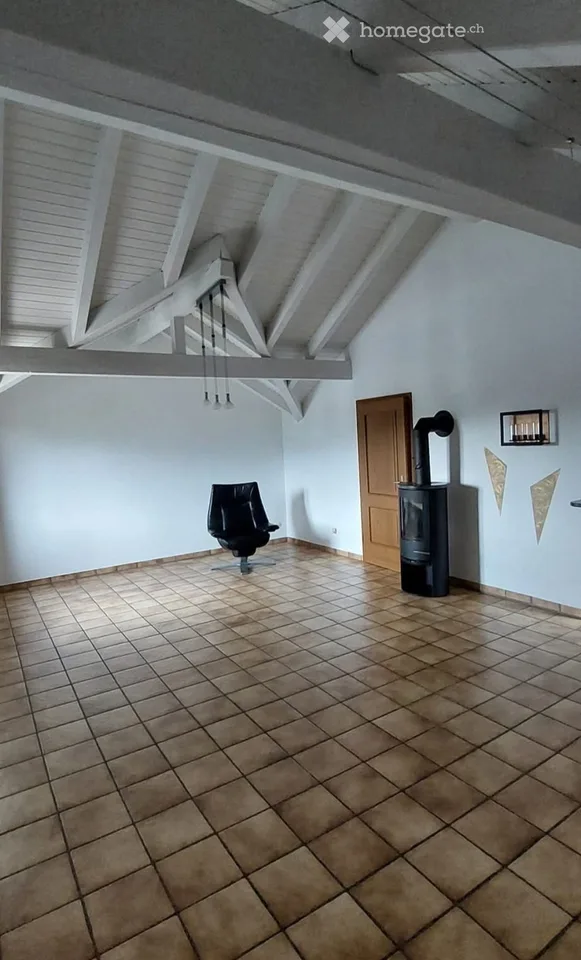 Grande appartamento mansardato, parte di casa in affitto
