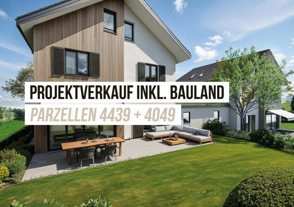Bauprojekt auf attraktivem Bauland in Buchackern - nahe Golfplatz Erlen