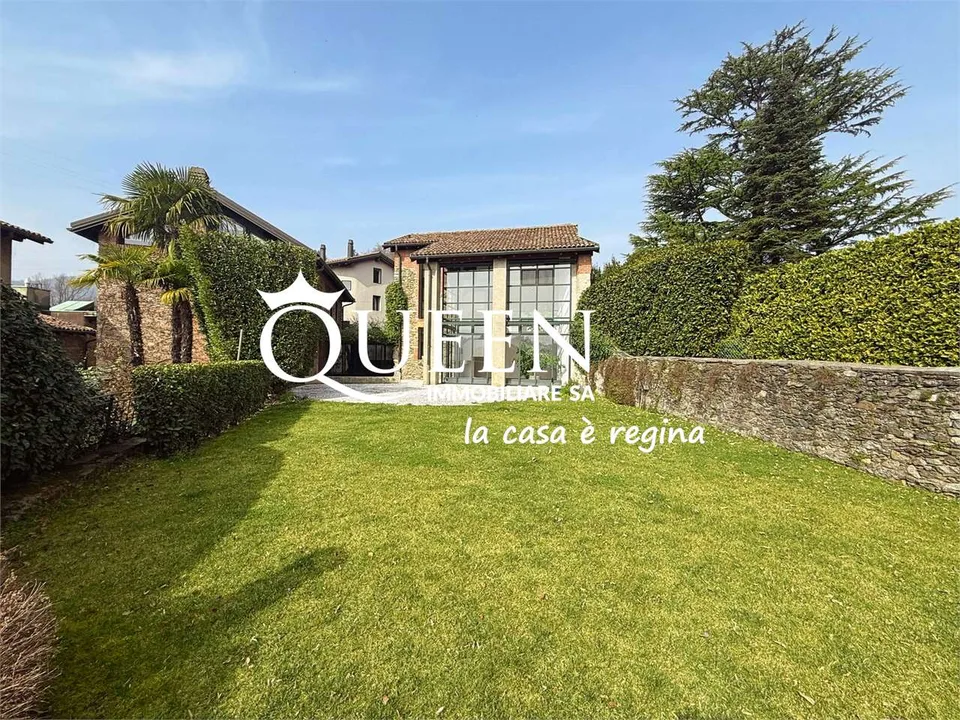 Muzzano: prächtige Villa mit Charme, 6,5 Zimmer mit Seeblick und großem Garten